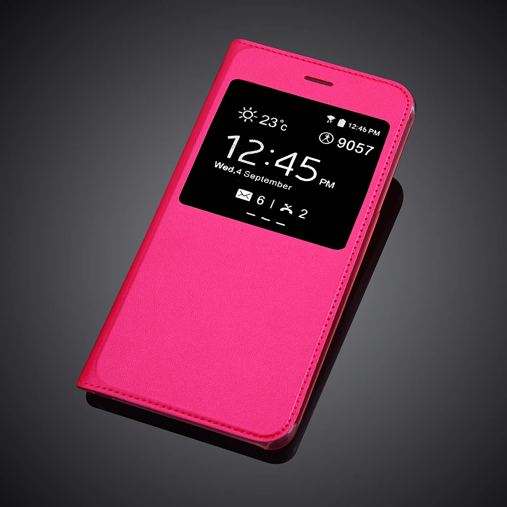 Роскошный чехол книжка из искусственной кожи с окошком для Samsung Galaxy J7max J7 Max G615F G615 5