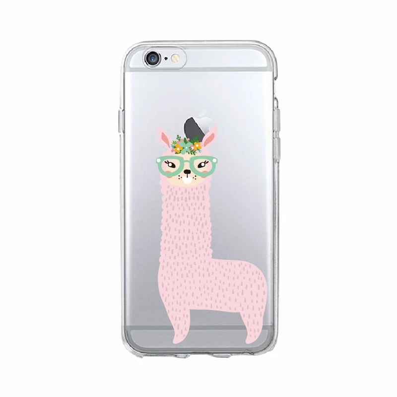 Мягкий чехол для телефона с мультяшным принтом iPhone 11 Pro Max 7 7Plus 12 6Plus 8 8Plus X XS Kawaii
