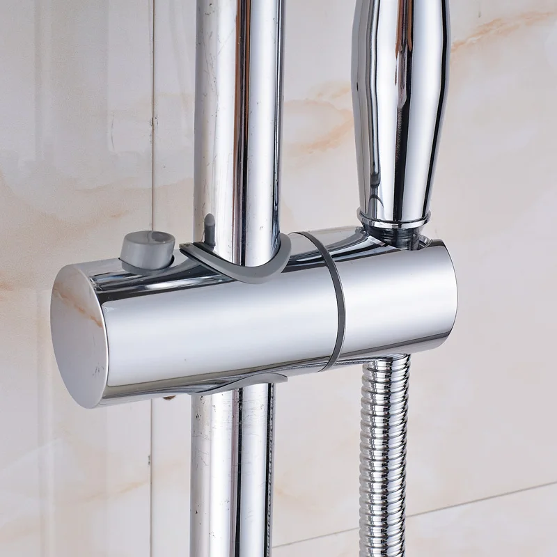 Настенный 8 &quotБольшой дождевой душевой набор с одной Ручкой Хромированная