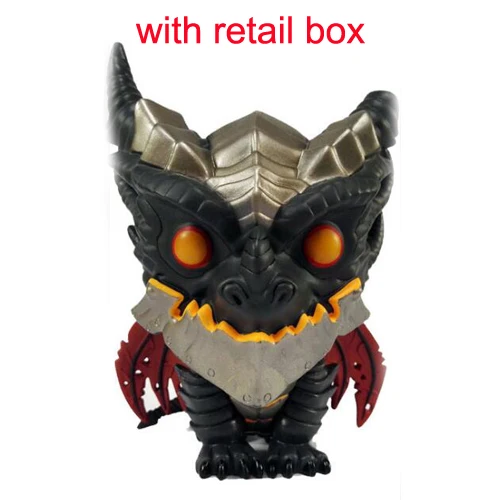 Dragon with box WOW ILLIDAN& ARTHAS& SYLVANAS Виниловая фигурка Модель Коллекция игрушек - Цвет: Dragon with box