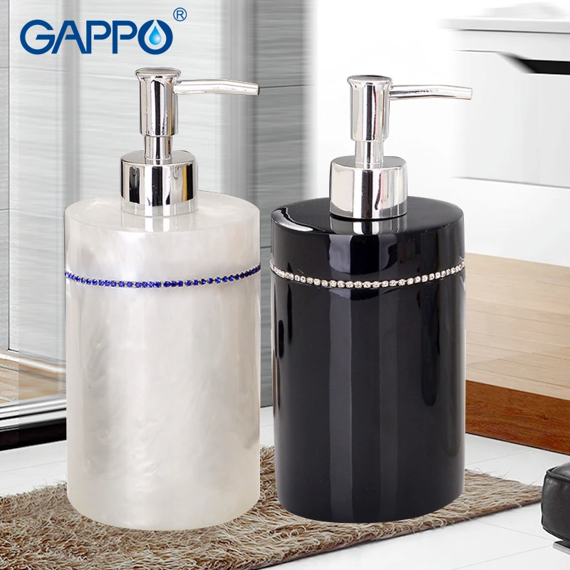 GAPPO дозаторы жидкого мыла насос для бутылка ванной комнаты из смолы аксессуары