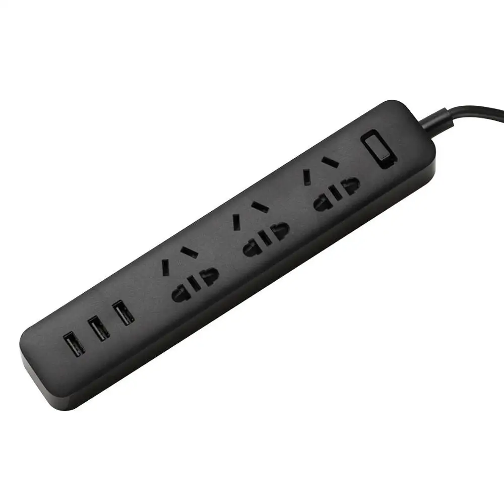 Оригинальный умный удлинитель питания Xiaomi Mijia с 3 розетками + 2 а портами USB для
