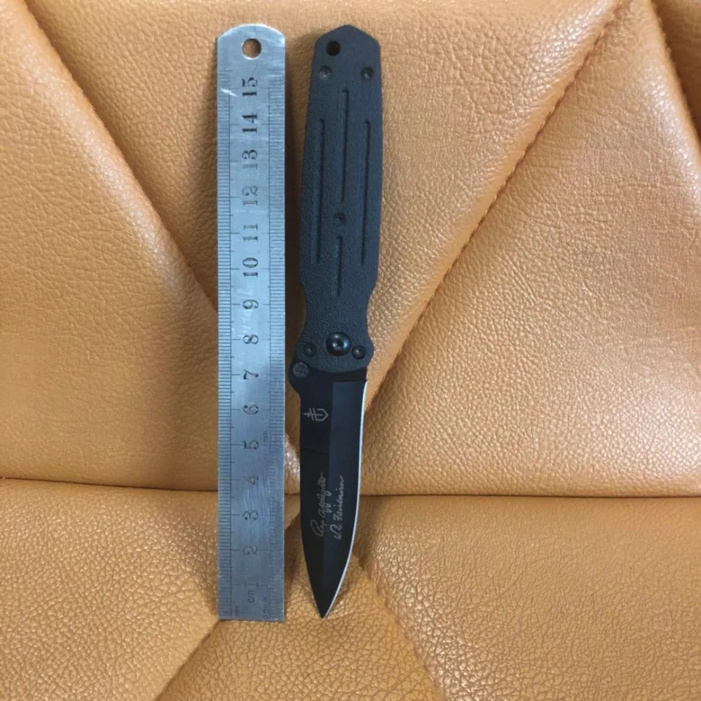 10 шт./лот M015 Карманный EDC Кемпинг выживания складной нож 5Cr13MoV лезвие Ebony Ручка подарок