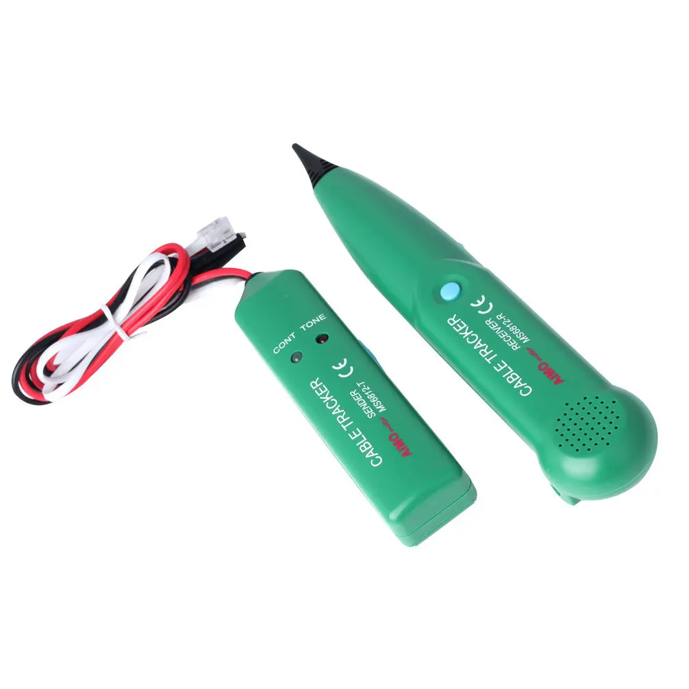 Профессиональный тестер сетевого кабеля MS6812 LAN для UTP STP Cat5 Cat5E Cat6 Cat6E RJ45 RJ11 трекер
