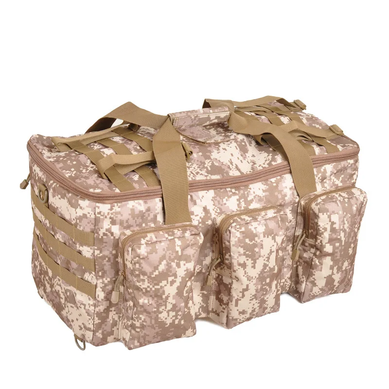 Goede 55L Grote Capaciteit Outdoor Wandelen Klimmen Reizen Camouflage Bagage Schoudertas Rugzakken Mannen Tactische Camping Rugzakken Handtas