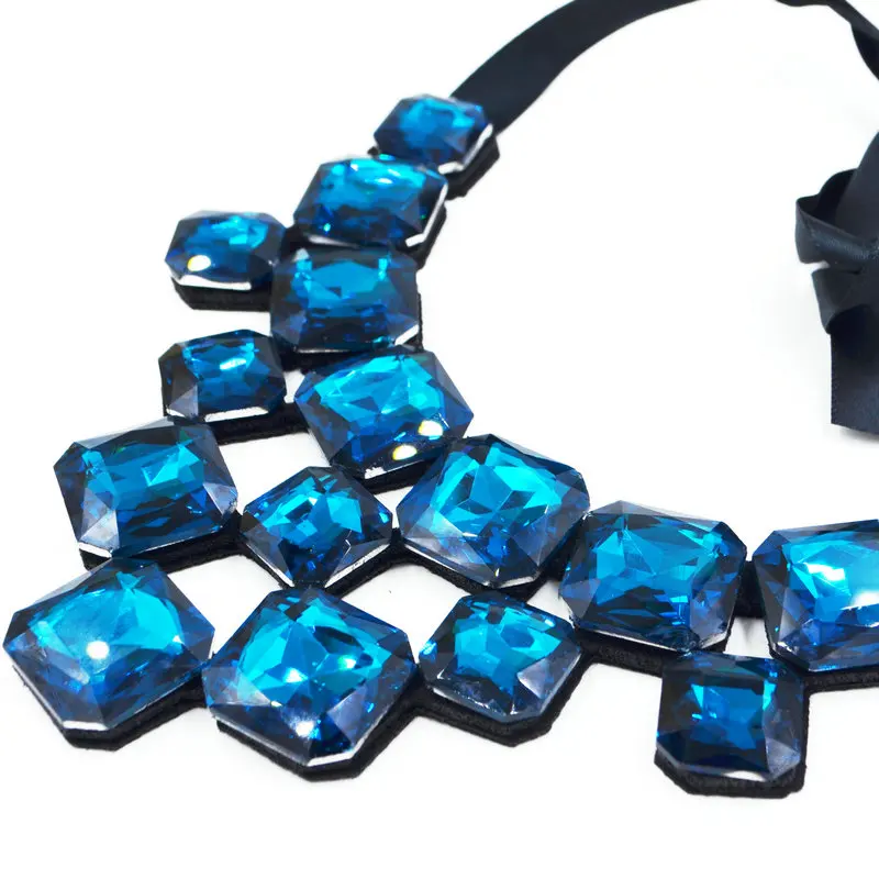 Новинка 2018 яркое женское ожерелье чокер с лентой ожерелье|jewelry for women|crystal