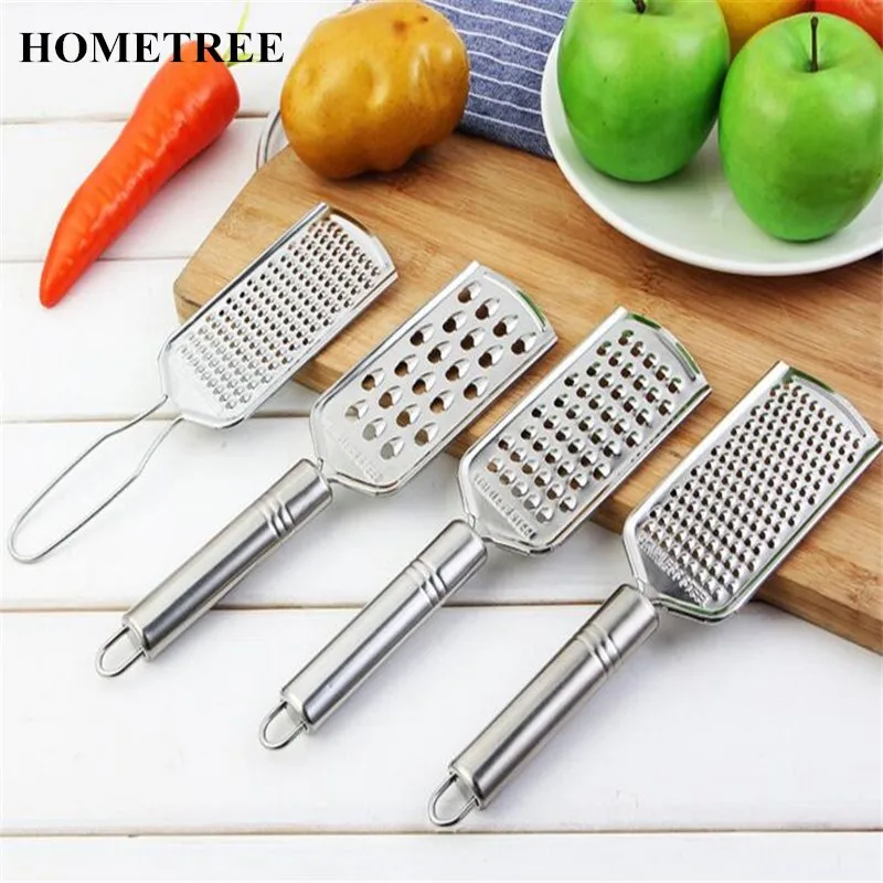

HOMETREE Vegetable Tools High Quality Stainless Steel Cheese Grater Kitchen Tool Potato Cheese Lemon Multi-function Graters H471