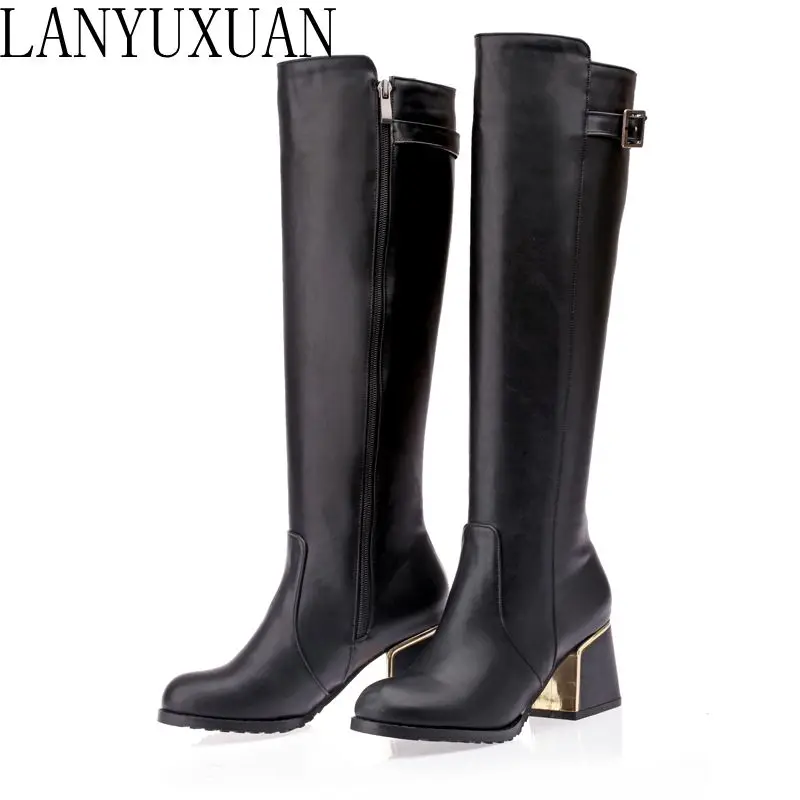 Женские ботинки на высоком каблуке размеры 30 54 A18|fashion winter boots|winter bootswinter boots women |