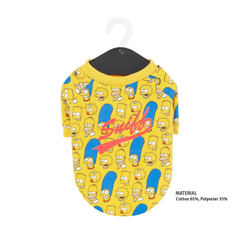[MPK Store] футболка для собак с принтом в виде французских бульдогов, одежда для домашних животных, свитер для собак(12-DC-Cans