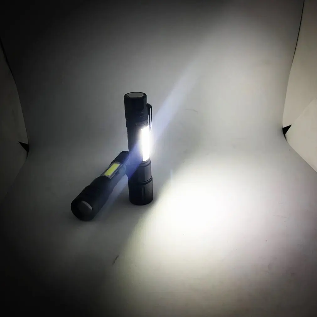 Мощный фонарик 3800 люмен 4 режимы T6 и удара Q5 светодиодный Flash Light Масштабируемые