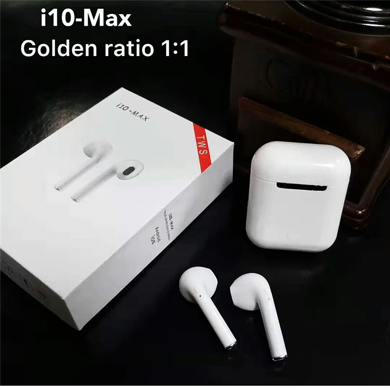Беспроводные наушники Bluetooth 5,0 наушники i10 max TWS наушники гарнитура с микрофоном для телефона iPhone Xiaomi huawei LG samsung S6 S8