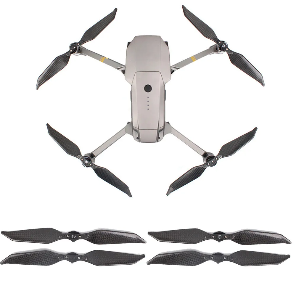 2 пары карбоновых 8331 складных малошумных пропеллеров для DJI Mavic Pro Platinum