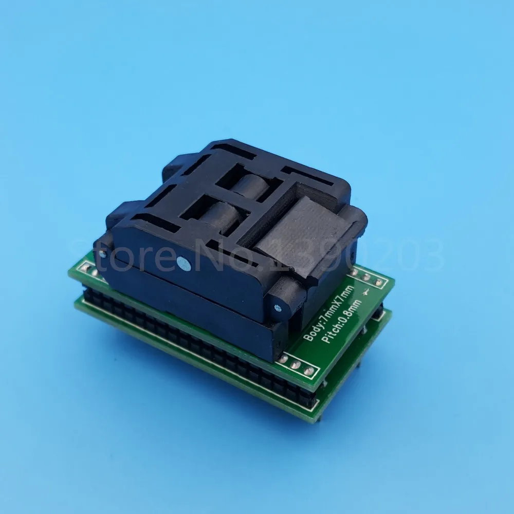 QFP32 TQFP32 FQFP32 для DIP32 SA636 шаг 0 8 мм программный IC АДАПТЕР Тесты разъем | Обустройство