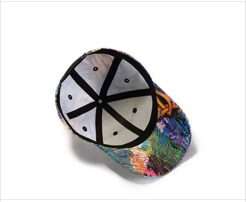 2019 модная бейсболка с граффити Женская Мужская кепка Snapback женская шапка Chapeu хип