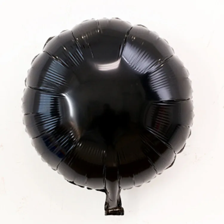 as picture 10pcs 10 шт./лот, цветные шары из фольги для конфет, 18 дюймов, круглые алюминиевые шарики для леденцов, кубик, Подарочная коробка, свадебные украшения для детской вечеринки - Цвет: as picture 10pcs