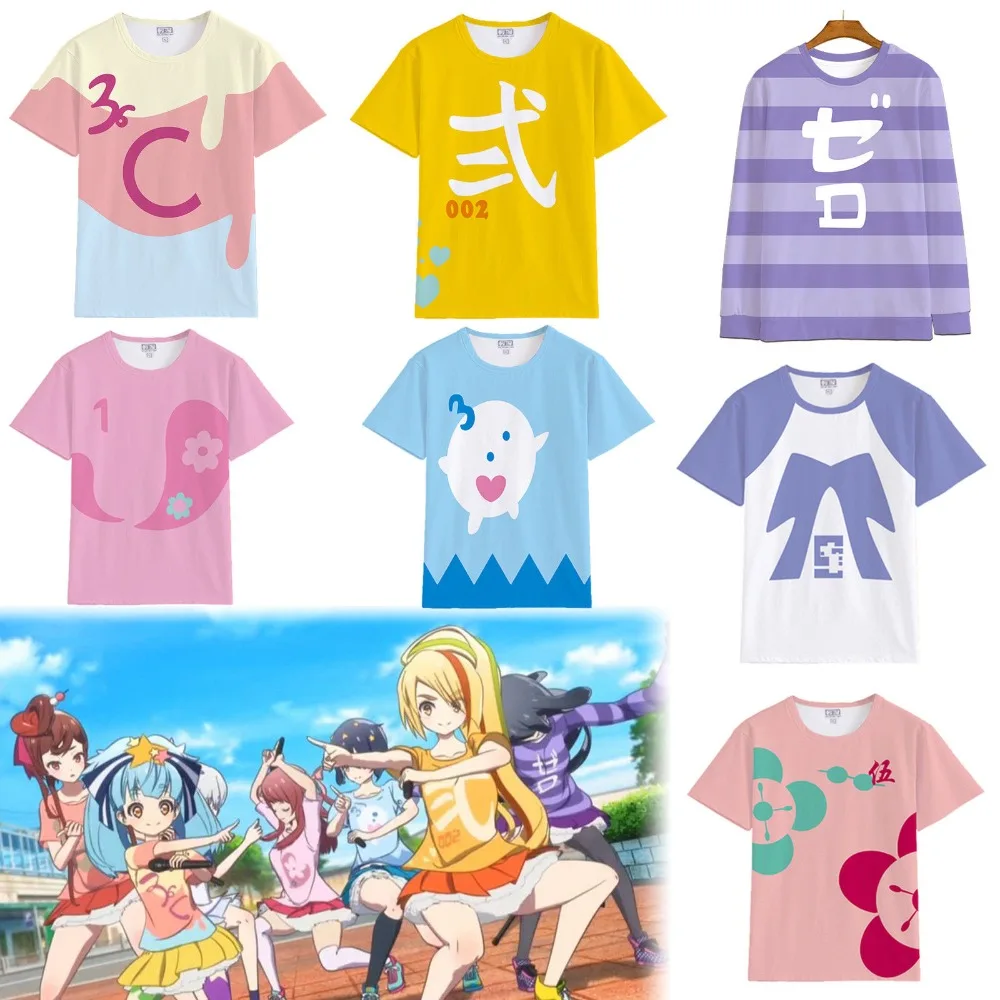Новый костюм японского аниме ZOMBIE LAND SAGA Minamoto Sakura Yamada Tae Nikaido Saki для костюмированной