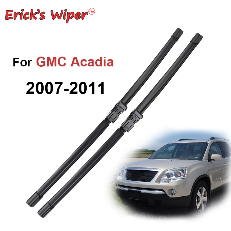 

Erick's Wiper LHD Front Wiper Blades For GMC Acadia MK1 2007 - 2011 Windshield Windscreen Front Window 24"+21"