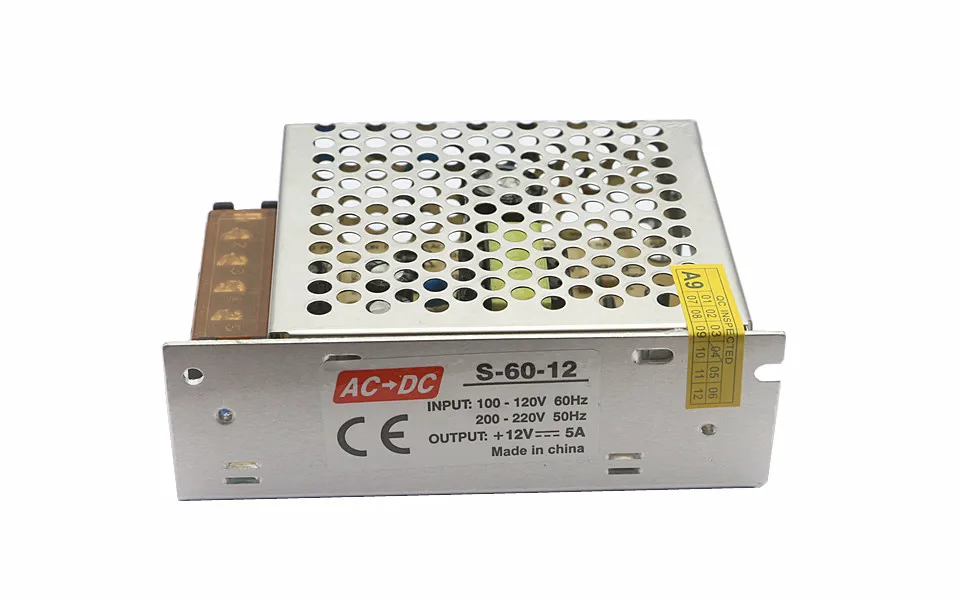 DC12V освещение Трансформатор 1.25A 2.1A 3A 5A 10A 15A 20A 30A 40A 50A 60A переключение Питание источник трансформатор переменного тока DC импульсный источник питания