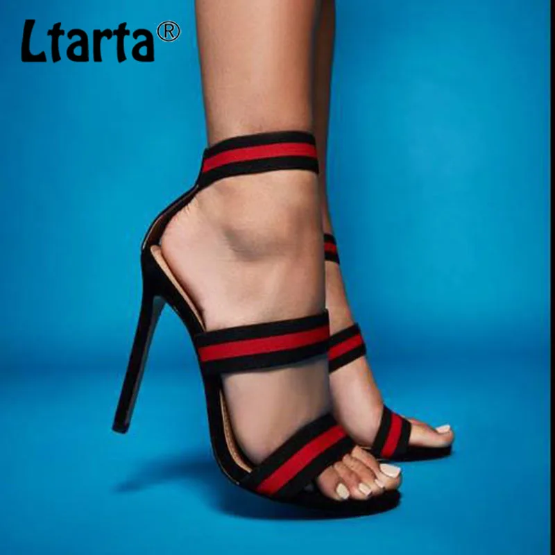 LTARTA/женские босоножки; Новинка; летние туфли на очень высоком каблуке; обувь для ночного клуба; ZL-808-26