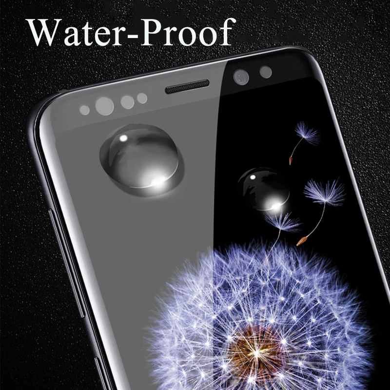 Для Samsung Galaxy S8 плюс Примечание 8 защитное стекло 3d Изогнутые полное покрытие amsung