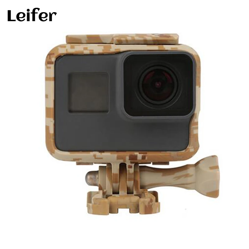 Лейфер Стандартный Защитный чехол рамка для GoPro Hero 5 Black Камера камуфляж границы