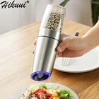Автоматическая мельница для соли и перца, электрическая мельница для соли, специй, перца с керамической основой, инструменты для приготовления пищи, барбекю