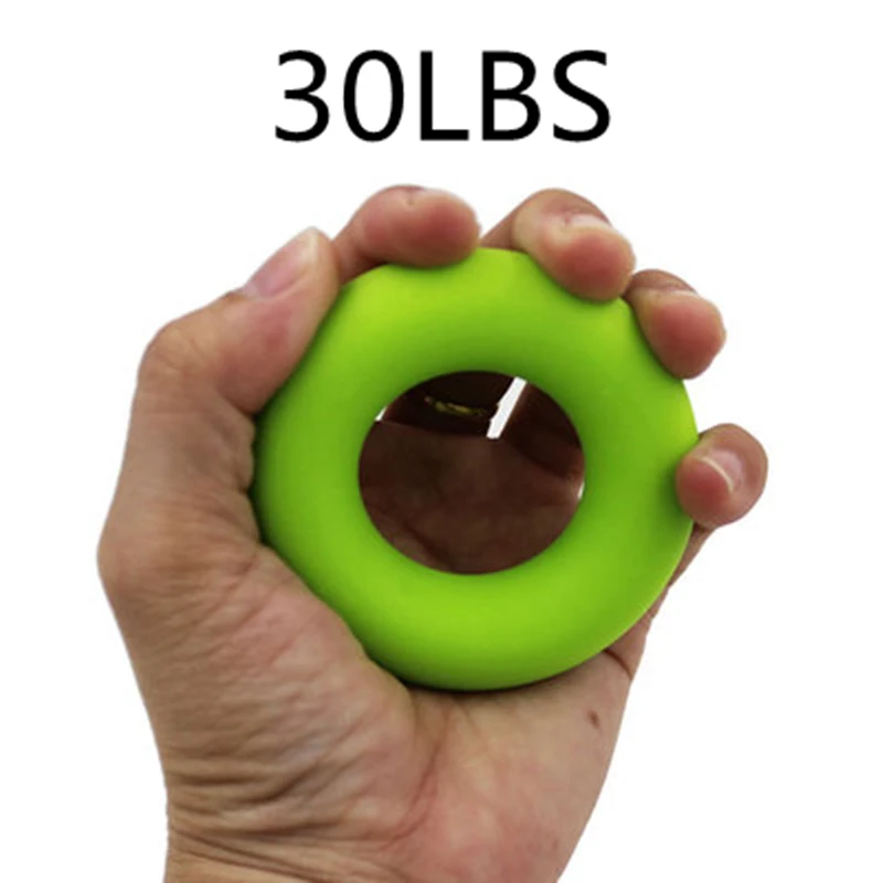 Высокоэластичное Силиконовое портативное кольцо для руки Эспандер костей