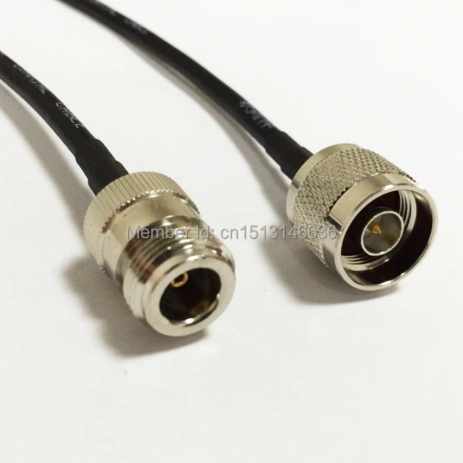 Новый модем коаксиальный Pigtail N штекер разъем переключатель гнездовой RG58 кабель 50