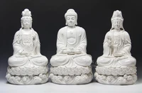 18 inch sitting on the lotus seat wave sam west sam west of dehua ceramic buddha statues like white porcelain ornaments