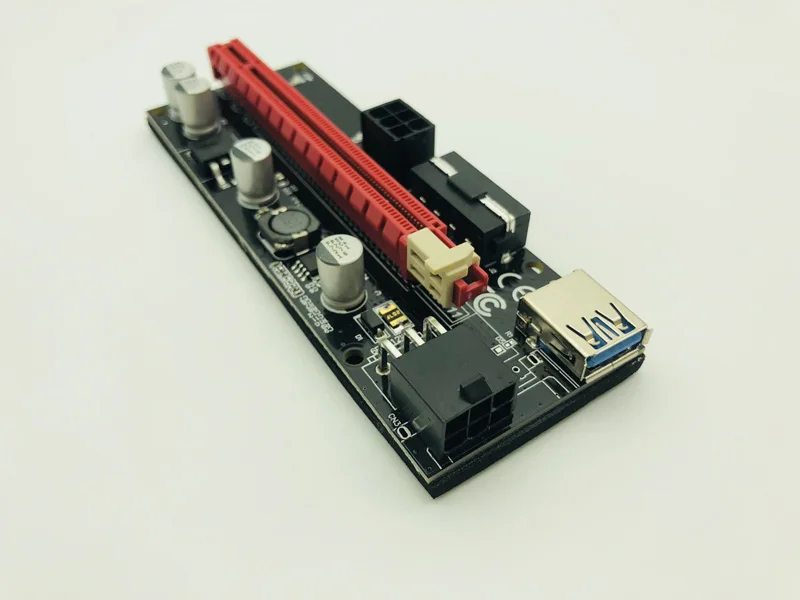 Карта расширения VER009S PCI E 60 см кабель USB 3 0 для майнинга биткоинов ETH EOS|Платы