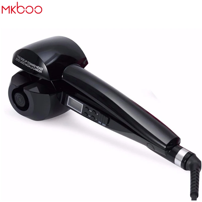 Mkboo ЖК дисплей Экран Автоматическая волосы бигуди Отопление уход за волосами