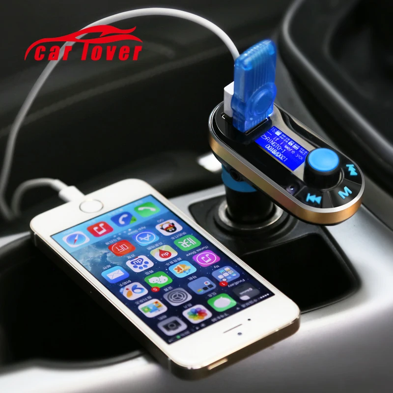 Автомобильный Bluetooth MP3 плеер беспроводной fm передатчик дистанционное управление
