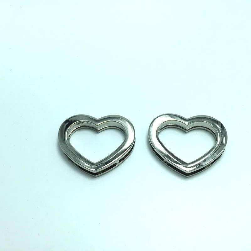 

Heart Sharp Metal Eyelet with Screws ,Nickel Finish