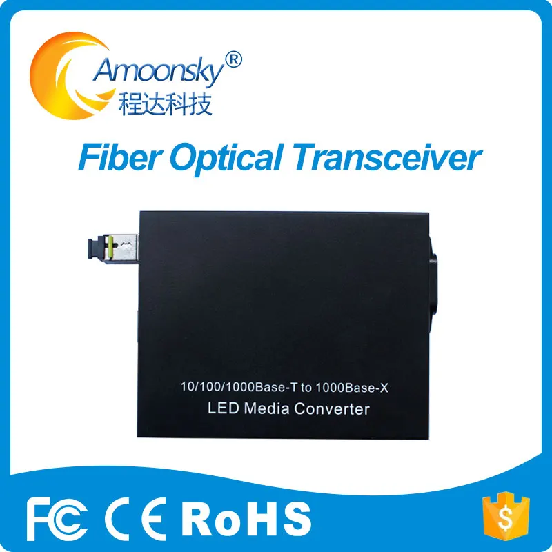 

LED mesh screen multi mode media optic transceiver MC310 same nova cvt310 can extend 500m transmission distance