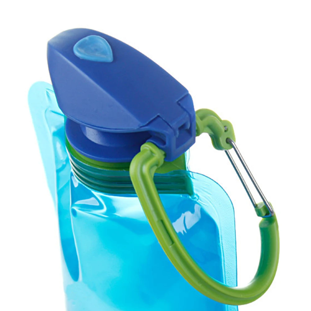 Reusable 700mL Sports Travel Portable Collapsible Folding Drink Water Bottle Kettle Outdoor Sports Water Bottle BPA free