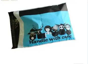 Различные размеры печать логотипа непрозрачная электронная коммерция курьер 100%