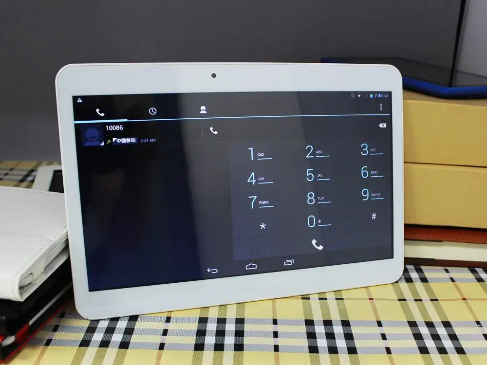 Новый 10 1-дюймовый MTK6572 двухъядерный 1 2 ГГц Android 4 WCDMA 3G Телефонный звонок
