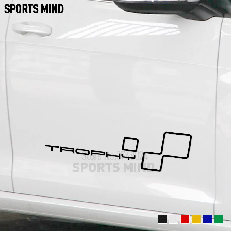 1 пара спортивный автомобиль Стайлинг трофей стикер наклейка для Renault Sport Clio Cup Twingo