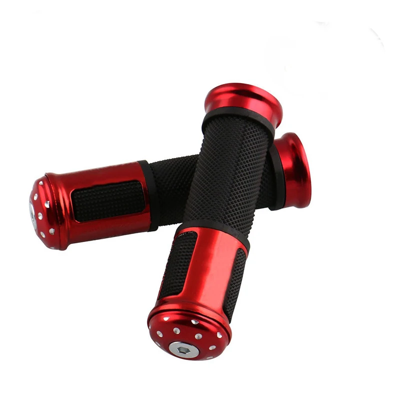 Универсальные уличные и гоночные алюминиевые ручки для мотоциклов 7/8 дюйма 22 мм с