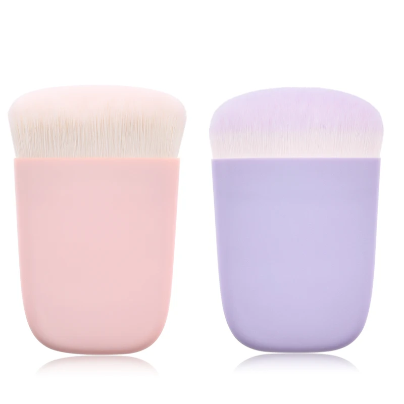 Женская пудра для макияжа кисть румян основа профессиональные кисти плоская