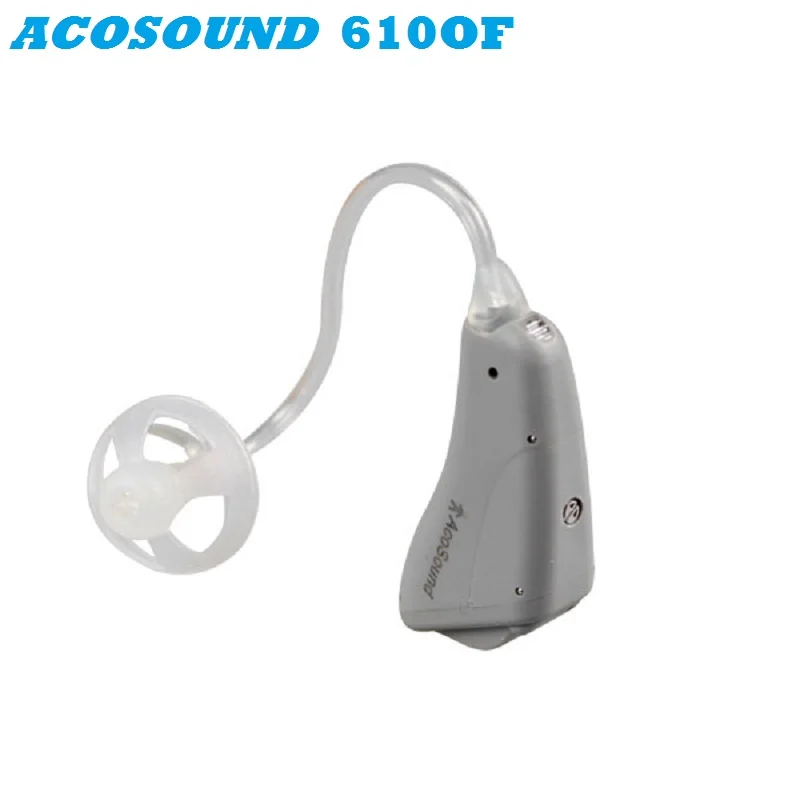 Acosound 610OF слуховой аппарат мини ухо помощи Цифровые слуховые аппараты усилитель звука Ухо Уход Инструменты слуховой аппарат серый цвет