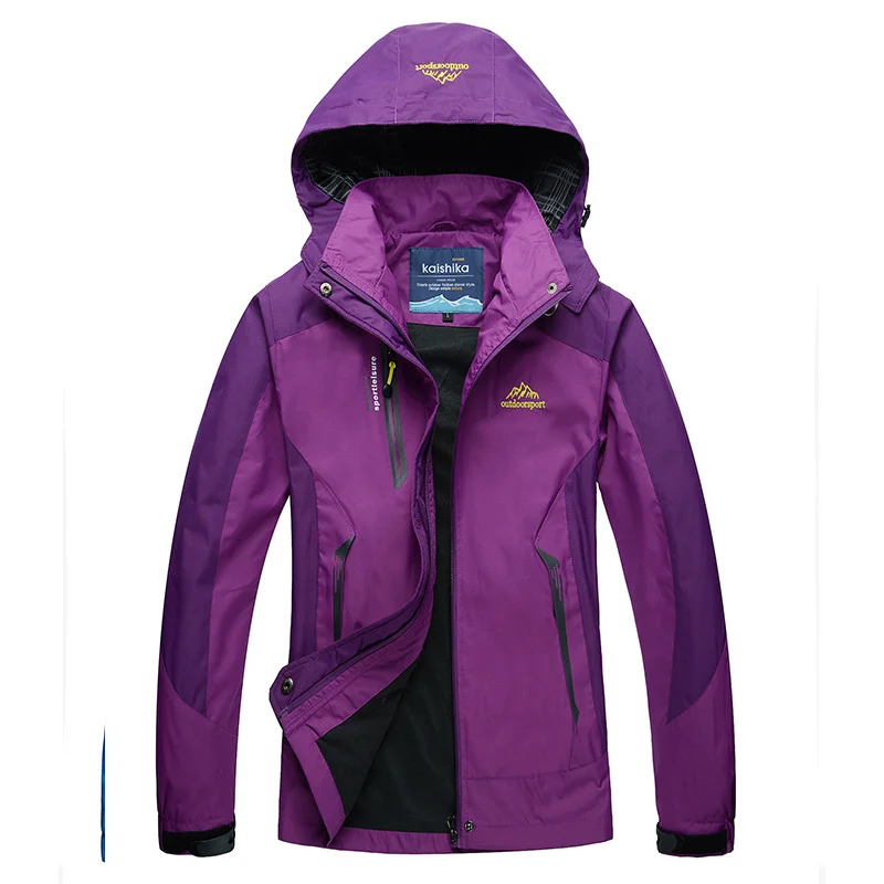 Rain Jacket Women Spring Men Waterproof Outdoor Camping Trip Trekking Coat Fishing Windbreaker Climbing Hiking Jackets | Спорт и