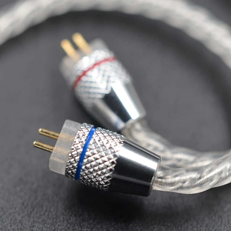 

FDBRO CCA Audio Cable 4 Core 0.75mm 2 PIN Silver Plated Upgrade Cable 3.5 mm Original Earphone Cable DIY for CCA C10/C16/C04
