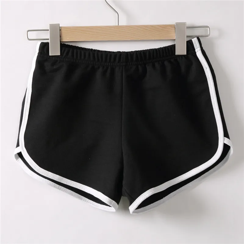 

2019 Women Solid Casual Running Sports Shorts Gym Jogging Waistband Summer HotPants