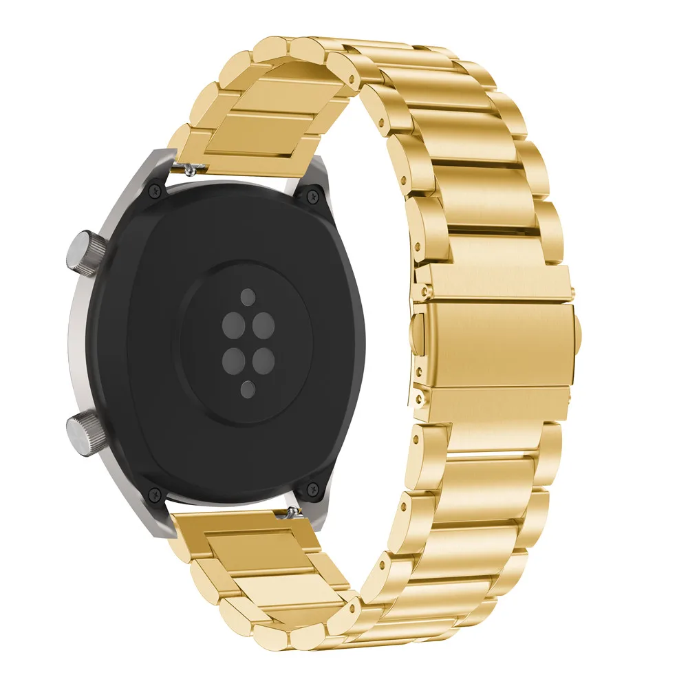 Ремешок для часов huawei GT, ремешок для часов Xiaomi Huami Amazfit Stratos 2 2 S, браслет 22 мм, браслет из нержавеющей стали