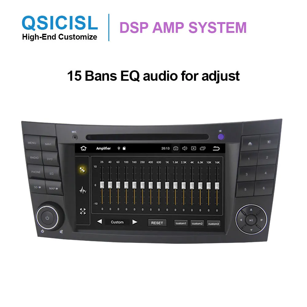 Автомобильная Мультимедийная система IPS экран 7 дюймов Android 9 0 4 Гб + 64 ГБ для