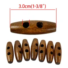 50 шт. деревянные пуговицы для скрапбукинга с 2 отверстиями