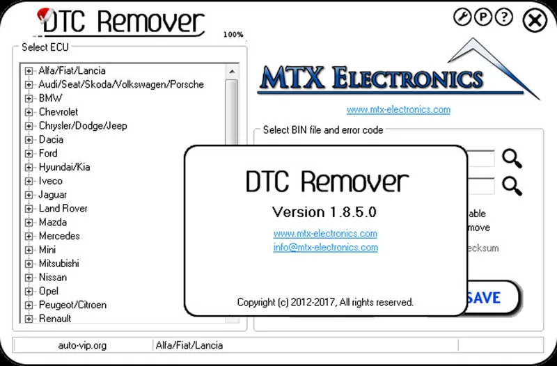 MTX DTC Remover 1.8.5.0 с keygen 6 язык+ видео+ 5 дополнительных ЭБУ тюнинга программного обеспечения подарки автомобиль ЭБУ код ошибки удаления