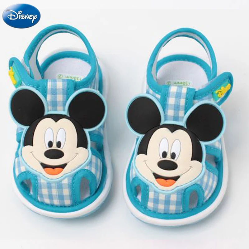 Новинка 2018 года сандалии для девочек Disney с Микки и Минни детская пляжная обувь
