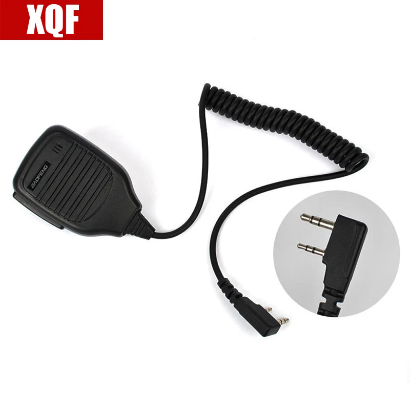XQF BAOFENG микрофон для любительской двухсторонней радиосвязи Walkie / Talkie UV5R GT3 888s|speaker